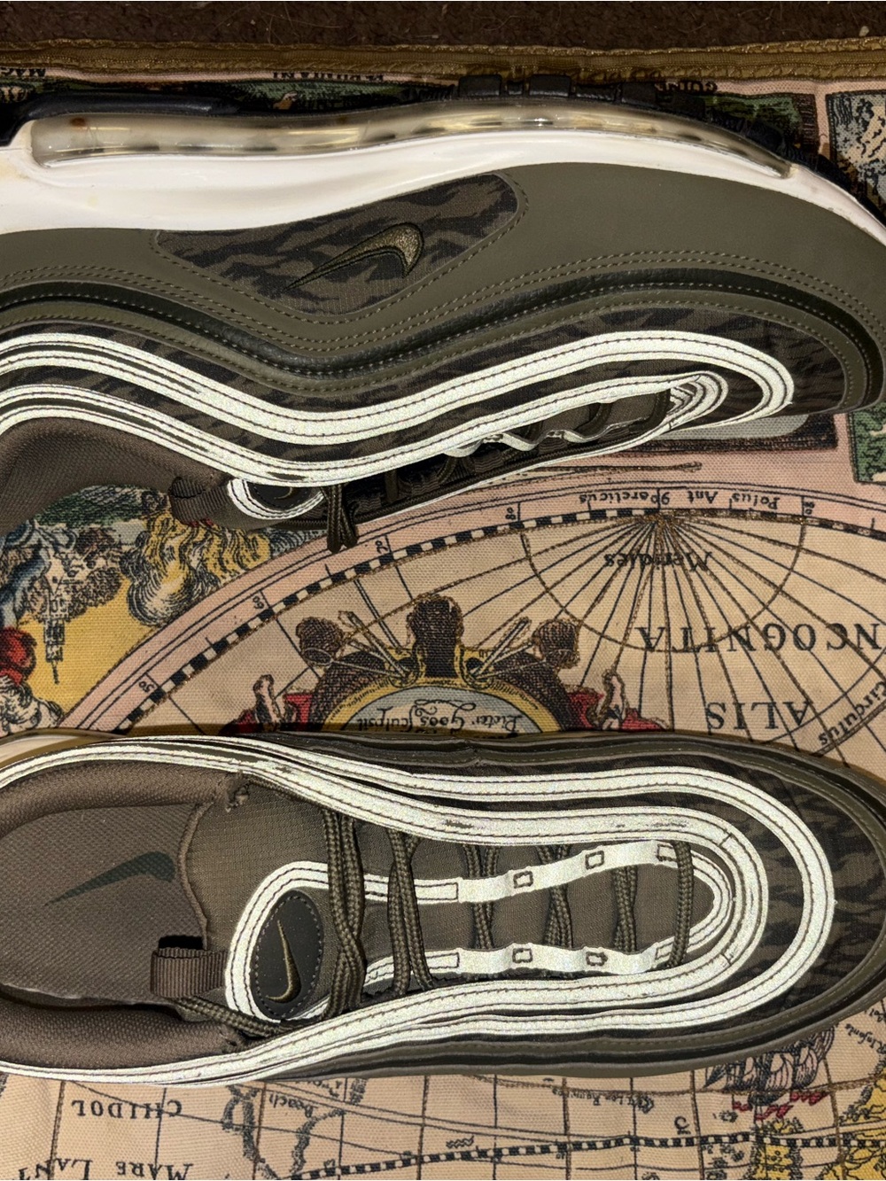 Nike Men’s Air Max 97 Olive with White Accents